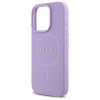 Guess GUHMP16LPSAHMCU iPhone 16 Pro 6.3 fioletowy/purple hardcase Saffiano MagSafe